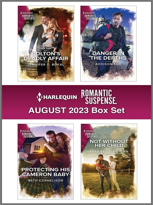 Title details for Harlequin Romantic Suspense August 2023--Box Set by Jennifer D. Bokal - Available